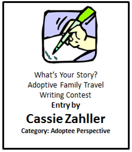 Cassie Zahller Adoptive Family Travel Contest